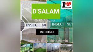 insect net /kasa LEBAR 2 METER ( TANPA SAMBUNGAN )