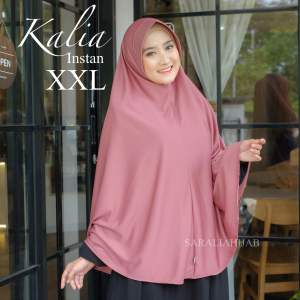 KALIA ANTEM XXL / size jumbo jilbab kerudung bergo instan