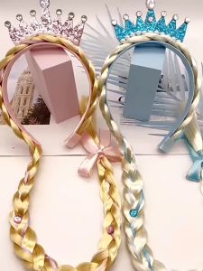 Bando Kepang Anak Perempuan Princess Motif Mahkota Pita & Diamond Pita