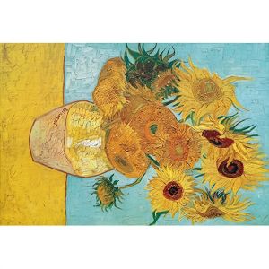 500/1000/1200/2000PCS Jigsaw Puzzle Beautiful Van Gogh Sunflowers Scene For Adults Perfect For Quiet Evening Activity