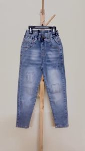 Quần Jean Dài Bé Trai Size Đại 23kg-33kg Chất Co Giãn Mạnh Mềm Mại Lưng Thun1729