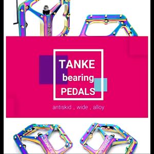 TANKE TP50 Bike Pedals Sepeda MTB Aluminum Alloy Non-slip Bicycle Pedal Bicycle Pedal Bicycle pedal
