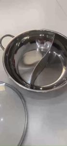 [HCM]Nồi Lẩu 2 ngăn Dùng Cho Các Loại Bếp 30cm