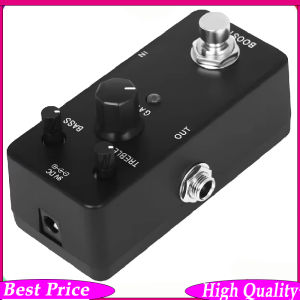IRIN | Electric Guitar Effector Heavy Distortion Chorus Professional Single Block Small Brushed Black