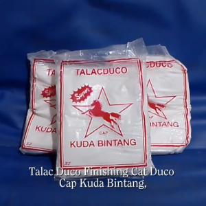 Talac Duco Talak Talc Finishing Cat Duco CAP KUDA BINTANG