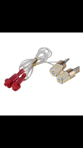 T15  dual color motorcycle LED turn signal Daytime Running Light Motorcycle Car Tail Lamps Park Light / Signal Light Color Amber-White / Blue / Red/ PinkSupe