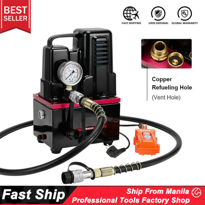 Universal Portable Electric Hydraulic Pump 1.2KW High-Voltage Electric ...