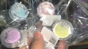 Aurora Magic Mirror Nail Art Powder Bột Màu Chrome Có Độ Bóng Cao Lấp Lánh Làm Móng Tay Lấp Lánh Bụi vàng/Hồng/Tím/Xanh - 1Hộp