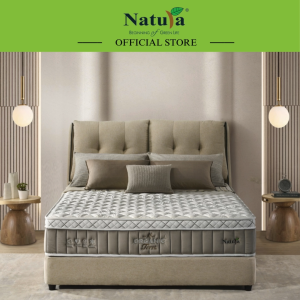 Natura Organic Series Terra 11" Mattress/Free Delivery/12-Year Warranty/Organic Cotton/Cashmere/ Sanitized AG/Aero Core/Cool Gel Memory