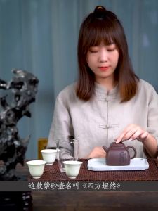 CANGHUTIANXIA | Bình Trà Đất Sét Tím Handcrafted Cho Nhà
