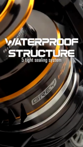 Reel Pancing DAIDO GREY HOUND 1000-6000 Waterproof 8.0 (6+1Bearing) Power Handle - Engkus Fishing