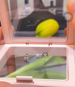 GLAMOR✨ต่างหูแฟชั่น Möbius Star ต่างหู ทรงทรงหยดน้ำ เงิน925แท้ ใส่สบายไร้ระคายเคือง