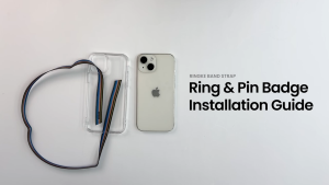 RINGKE® HAND STRAP HOOK D-RING Comfort Control 2-in-1 Loop Strap for Smartphone High-Strength NonElastic Polyester Fabri