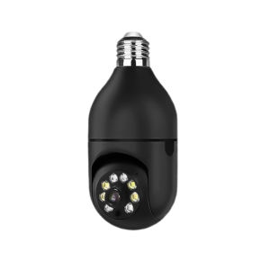 2MP E27 Bulb IP Camera 2.4G Wifi Smart Home Security PTZ System with Bidirectional Audio & Mobile Motion Detection ChristmasGift