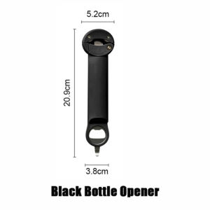 Multi Function Bottle Opener Retractable Glass Jars Beer Cap Opener Stainless Steel Labor-Saving Magnetic Suction Kitchen Tools