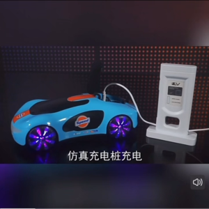Childrens new energy charging remote control car spray four-wheel drive drift stunt car concept racing toy