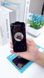 Kính cường lực thương hiệu Kuzoom chống nhìn trộm 360 độ