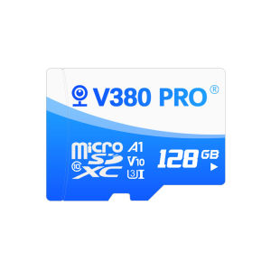 V380 PRO Micro SD Card 16GB 32GB 64GB 128GB U3 TF Card For CCTV or Camera Class 10 High speed with adapter Suitable for CCTV Camera and dash cam Memory Card