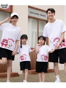 JIEBANXI | Parent-child Mother-daughter Summer Short-sleeve T-shirt Custom Team Uniform