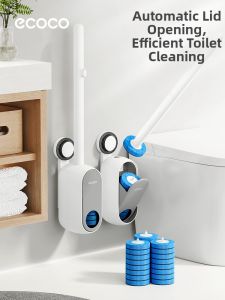 ecoco | Disposable Suction Cup No Dead Angle Toilet Brush