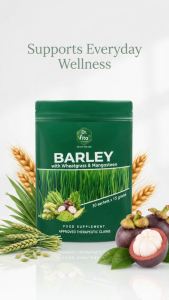 Dr vita barley with Wheatgrass and Mangosteen -30 sachets
