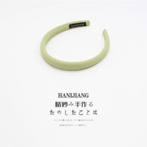 Delicate Plaid Solid Color Retro French Style Hairband Womens Versatile Hairpin Pressed Hair Fresh Outing Face Washing Band