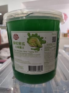 Yoyo Green Honeydew Popping Boba 3.2kg