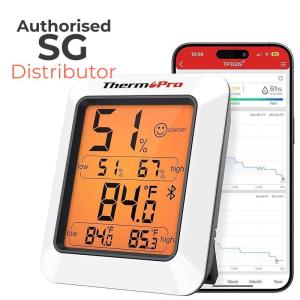 ThermoPro TP-350 TempPro Digital Bluetooth Hygrometer With 2 Year Data Export TP350
