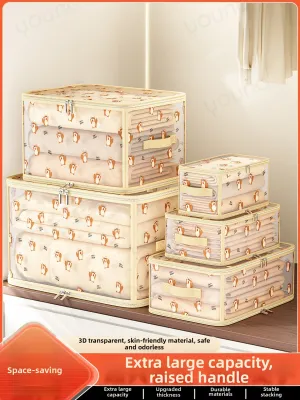 YOUNA | Large Transparent Foldable Storage Box