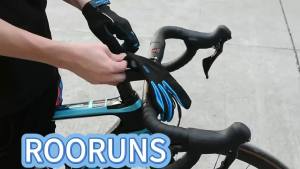 Mens & Womens Road & Mountain Bike Gloves with Touchscreen Function Reflective Full-Finger Design for Outdoor Cycling
