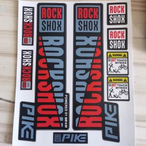 Front Fork Sticker Mountain Bike Bicycle Front Shock Absorber Color Change Waterproof Sticker Pike Decals for SRAM