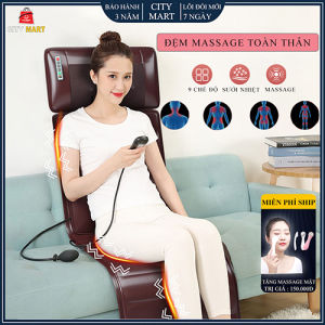 Đệm Massage Toàn Thân Nệm Mát Xa Bấm Huyệt Vật Lí Trị Liệu Hỗ Trợ Giảm Đau Mỏi Toàn Thân Lưu Thông Khí Huyết Giúp Ngủ Ngon Cải Thiện Sức Khỏe. Bảo hành 2 năm