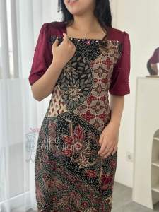 [Elaina Collection] DRESS VIOLA (PREMIUM) / [M L XL] / DRESS PESTA ACARA NATAL / DRESS MIDI / DRESS KONDANGAN / GAUN PESTA TERBARU
