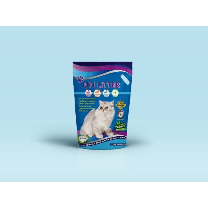 Fifi Cat Litter Premium (BLUE) Lazada