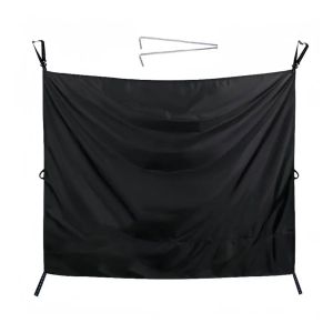 Camper Van Barn Door Privacy Curtains Cover With Hooks For Outdoor Shower Curtain Pure Cloth Sun Visor Blinds Cover Car-Styling