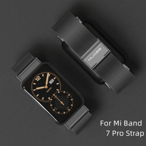 Mi วง7 Pro สำหรับ ซื้อขายหรือยินดี: คลิปสายรัดข้อมือ NFC และ C Correa Miband 7 Pro สายโลหะ