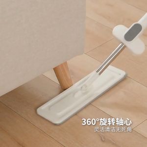 สเปรย์อัพเกรดใหม่ 🔥 IKDA ม็อบถูพื้น ไม้ถูพื้นพ่นน้ำ ไม่ต้องล้างออก กําจัดไรต้านเชื้อแบคทีเรีย หัวหมุน 360° Flat Mop ไม้ม๊อบถูพื้น ไม้ถูพื้น Lazy Mop ไม้ถูพื้นรีดน้ำ