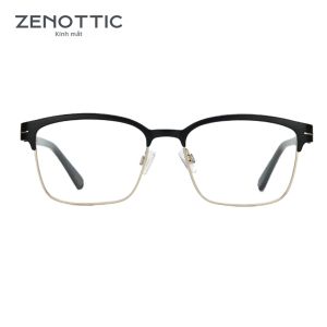 Kính Mắt Vuông Acetate Dành Cho Nam ZENOTTIC Khung Kính Sang Trọng Vượt Thời Gian Dành Cho Công Việc Giải Trí Những Dịp Đặc Biệt Kính Quang Học Họa Tiết Rắn Chắc