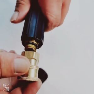 2Pcs Konektor Adaptor 1/4 utas eksternal M14X1.5 benang perempuan Untuk Pencuci Bertekanan Nozzle