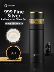 Vanow | Custom Luxury Silver Lining Vacuum Flask