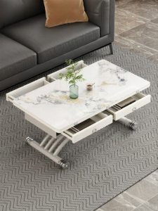 OLEPA | Adjustable Folding Square Multi-functional Table for Small Spaces