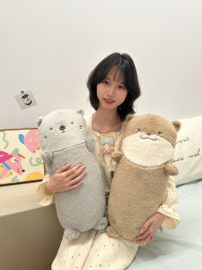 หมอนผ้าขนสัตว์น่ารัก หางยาว สำหรับผู้หญิง หมอนนอน สวมใส่สบาย เหมาะกับเด็กอายุ 8 ปีขึ้นไป หมอน PP Cotton