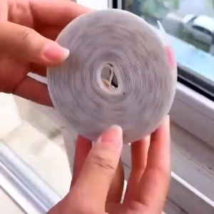 3M Silicone Door Bottom Seal Strip - Self-Adhesive Weather Stripping for Soundproof & Windproof Protection on House/Shower Doors (Gap Stopper for Door/Window Collision)