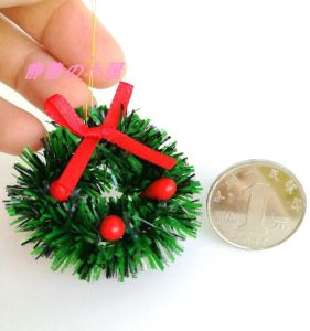 Mô Hình Nhỏ Đồ Trang Trí Gió Mùa Đông Đồ Trang Trí Treo Đồ Chơi Thủ Công Nhà Cửa Nhỏ Đồ Trang Trí Rìa Hoa