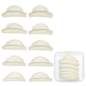 Libeauty 5 Pairs C Curl Silicone Eyelash Perm Rod Shield Sticky Lash Lift Pad Eyelashe Curler Accessories Applicator Makeup Tool