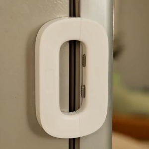 PaiPais ตัวล็อคประตูตู้เย็น สายล็อคตู้ เพื่อความปลอดภัยสำหรับเด็ก ป้องกันการหนีบ สายล็อคตู้เย็น