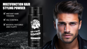 Hairstyling Powder for Volume Matte Look Texturizing Hair Powder Medium Hold Oil Control Fluffy Finish for Men Women 15g