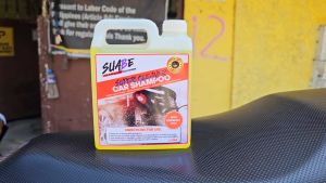 SUABE SUPER CLEANER CAR SHAMPOO 1LITER - Ultra Rich Foaming High Gloss Shampoo Protects Car Paint Motorcycle Shampoo