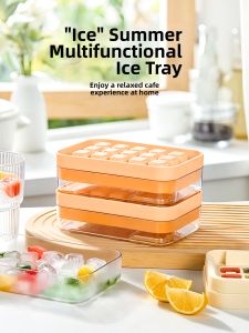 COOKER KING | Food Grade Pressable Ice Mold Ice Tray