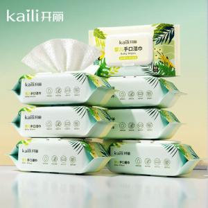 Kaili | Infant Hand Mouth Bottom Wipes 80 Pieces